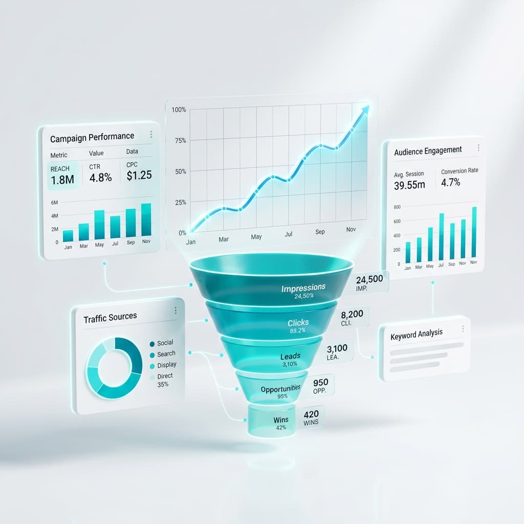 Performance Marketing 3D Analytics